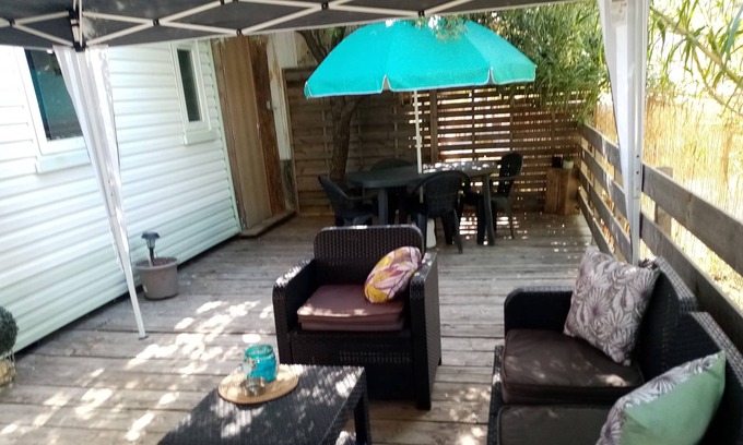 Le Garn Casa | Mobile home, near the river la roque sur ceze and the Ardèche gorges, ?