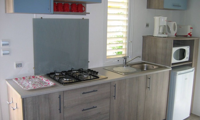 Veynes Casa | Alquiler de casas móviles de camping tranquilas praderas