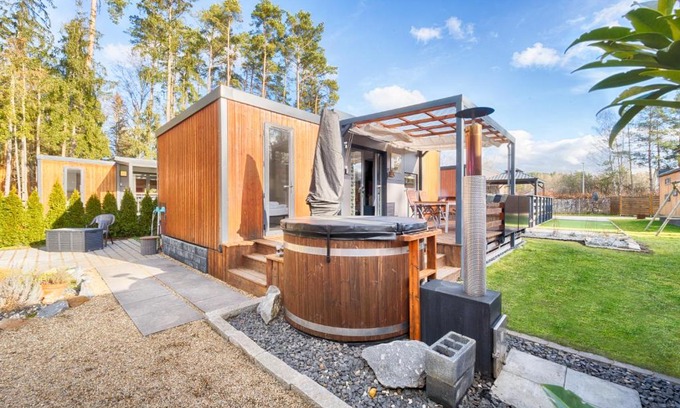 Wackersdorf Apartamento | Mobilheim am Murner See - private Sauna + privater Badezuber