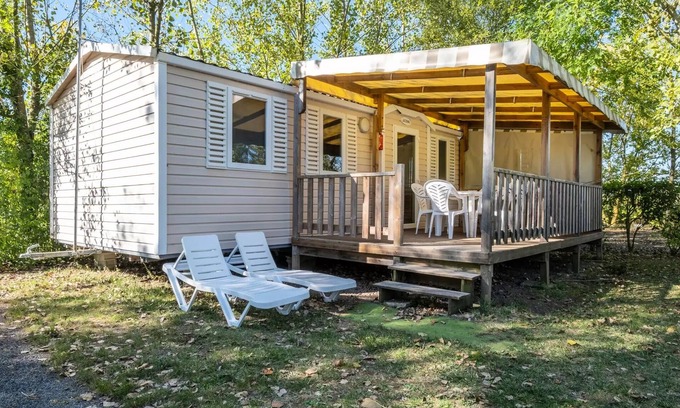 Saint-Michel-en-l'Herm Casa | Mobilheim PREMIUM 3 Schlafzimmer 30 bis 31 m2 6 Personen