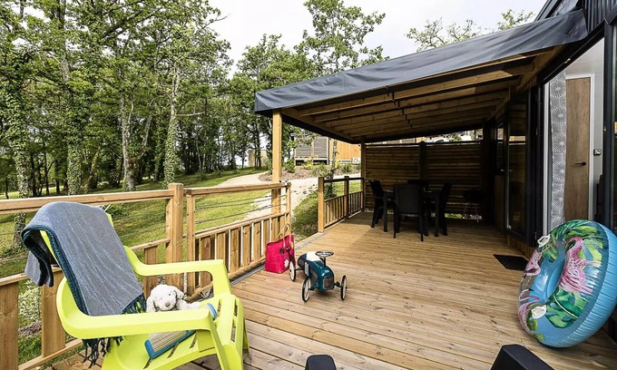 Lamothe-Fenelon Casa | Mobilheim Premium Lacave - (2 bdrms) - TV - Klimaanlage - LV - 2 Badezimmer 6 persons
