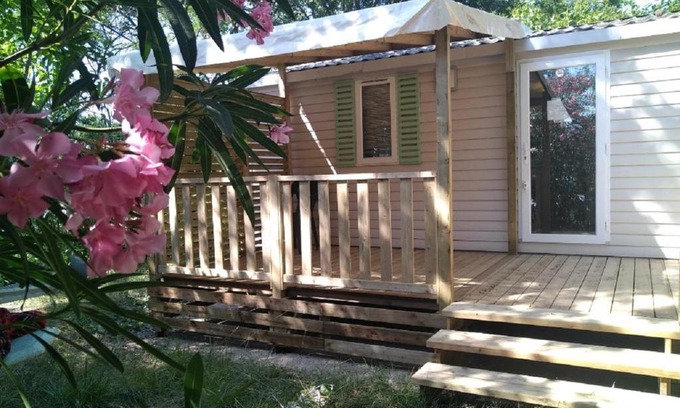 La Roque-d'Antheron Otro | Mobilhome 228 proche du Lac , Tv , clim ect Camping