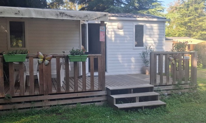Boofzheim Casa | Mobilhome 5 places 15 mn from europapark Animals accepted