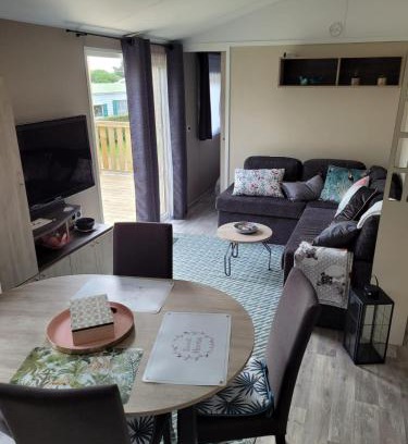 Saint-Coulomb Otro | Mobilhome tout confort pour randonneurs pédestres proche Saint-Malo, à 100 m de la plage et du GR34 - Demande préalable requise
