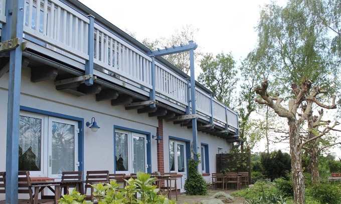 Meschendorf Apartamento | Moderno apartamento en Rerik, Alemania con terraza