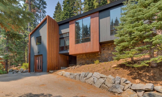 Tahoe Pines Casa | Mod Haus West Shore - Private Beach Access and Pier, Close to Lake