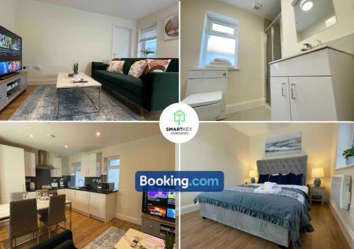 Woking Apartamento | Modern 1 bedroom flat with free parking