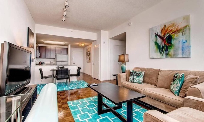 Hudson Exchange Apartamento | Modern 1BR | Full Kitchen | Free WiFi | Easy access to NYC