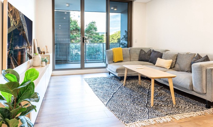 Wolli Creek Apartamento | Modern 2-Bed near Local Shops