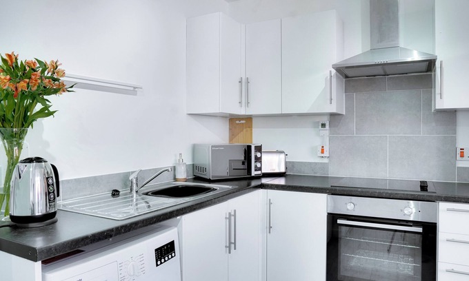 Birkenhead Apartamento | Modern 2 bedroom flat near Liverpool City Centre
