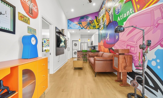 Union City Casa | Modern 2BR Micro Home Near ATL Airport – Cozy, Stylish, and Free WiFi