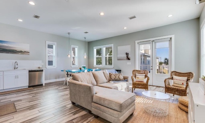 Gulf Shores Casa | Modern 3 BR Cottage with Community Pool and Directly Across the Street from the Beach!