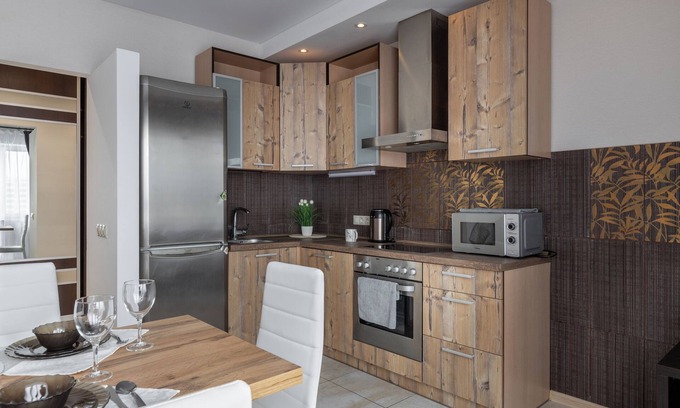 Minsk City Centre Apartamento | Modern 3-rooms apartment Musical Theater