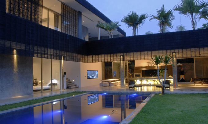 Dyanapura Villa | 4bd moderno chalet con piscina