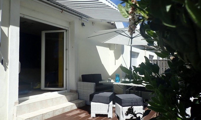 Bouzigues Casa | Casa moderna, con aire acondicionado, a 5 minutos a pie de la playa, tranquila. 3 habitaciones.