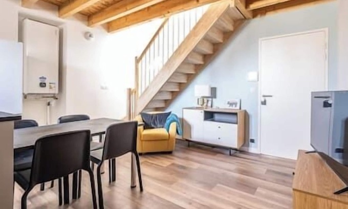 Centre Ville Apartamento | Apartamento moderno y climatizado con gran terraza en el centro de Pau