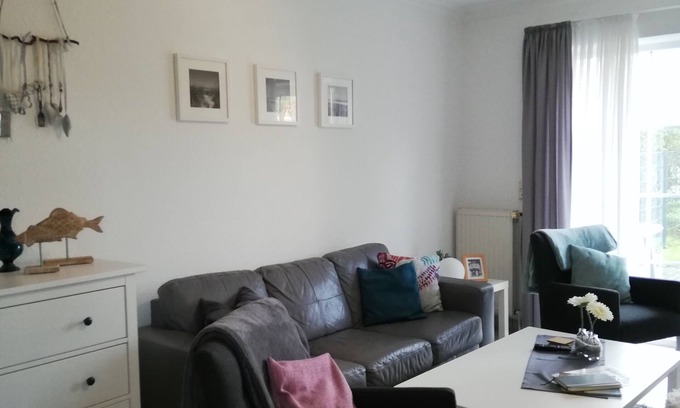 Neßmersiel Casa | moderno antialérgico. Casa de vacaciones incl. Silla de playa en Nessmersiel