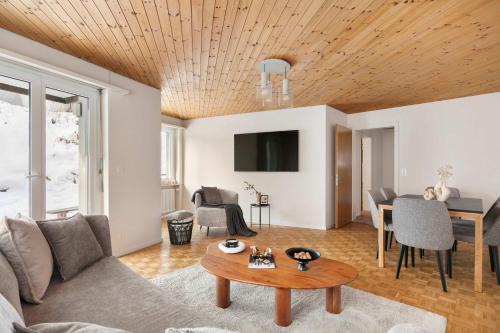 Davos Apartamento | Modern Alpine Stay Terrace Central Davos