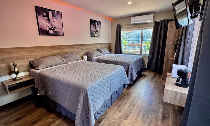 San Pedro Sula Hotel | Moderno y lujoso para 8 (3 habitaciones con su propio baño)
