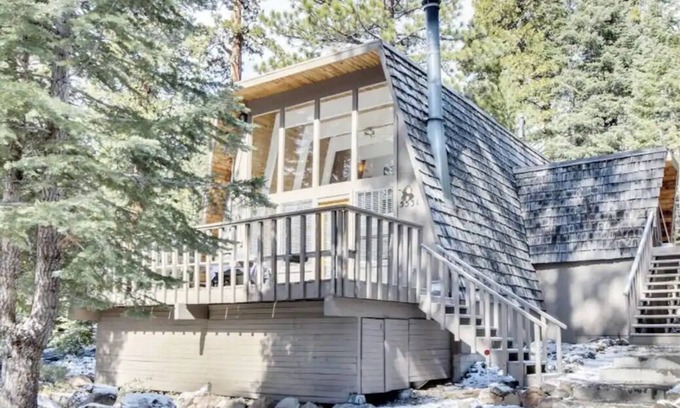 Carnelian Bay Cabina | Acogedora A-Frame Lake Tahoe Cabin
