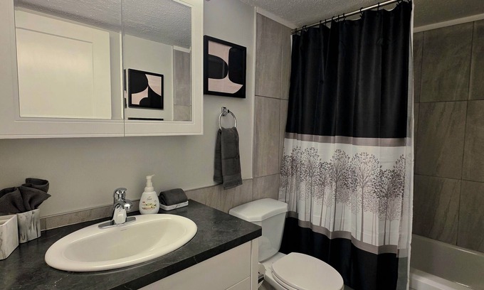 Red Deer Condominio | Modern and Sleek Two Bedroom Condo in Central Location at 307 Checkmate Hill