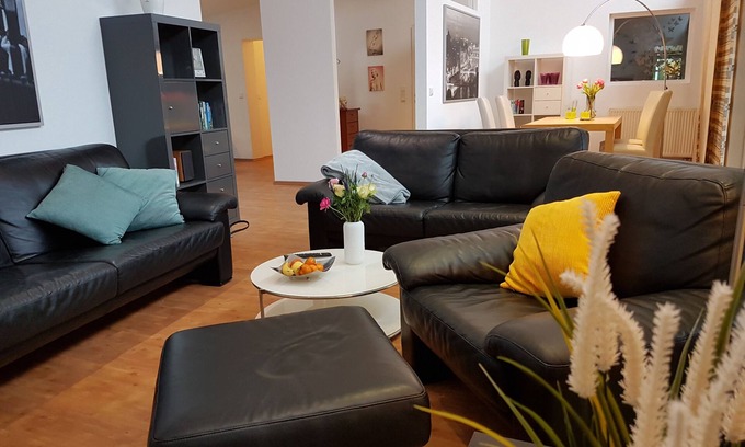 Hasbergen Apartamento | Modern and spacious vacation apartment in Hasbergen directly on the Hüggel