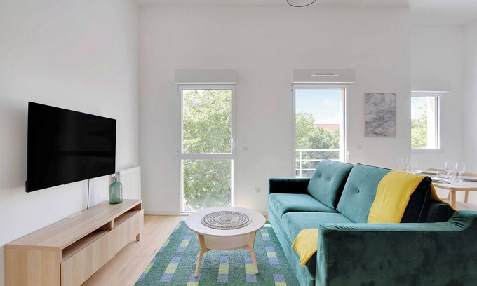 Le Bois Porte de Nogent Apartamento | Luminoso apartamento -1HAB/4P - PMR - Nogent-sur-Marne