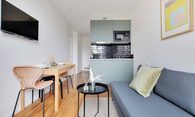 Centre Apartamento | Apartamento moderno - 1 dormitorio, 4 personas - Nanterre