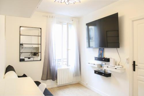 Louis Bertrand-Mirabeau-Semard Apartamento | Modern apartment at the gates of Paris