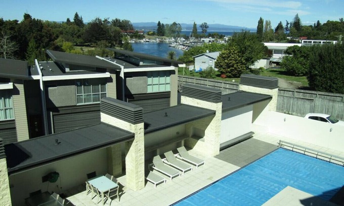 Taupo Apartamento | Apartamento moderno, hermosas Vistas