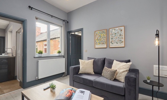 Darley Abbey Apartamento | Modern Apartment for Contractors | Free Wi-Fi