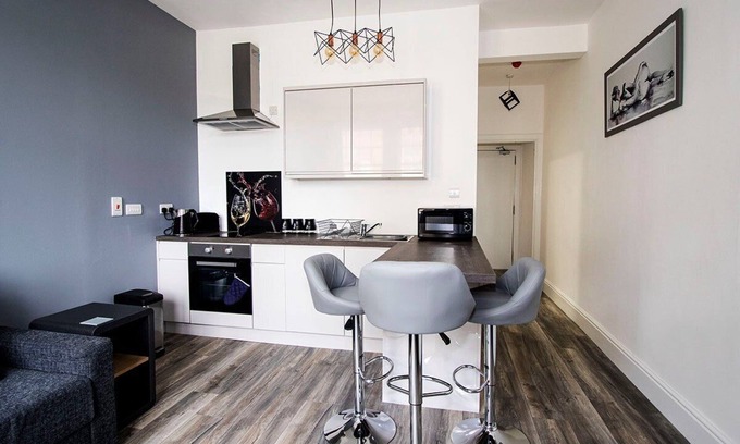 Kirkcaldy Apartamento | Modern Apartment in Town Centre