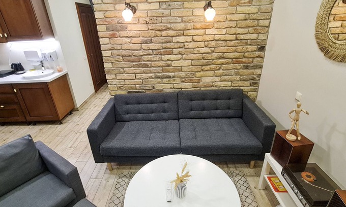 Business District Apartamento | Modern Apartment in the Heart of Vilnius Center: Free Parking