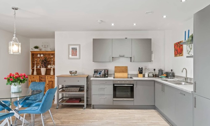 Taunton Apartamento | Modern Apartment, Private Parking, Central Taunton