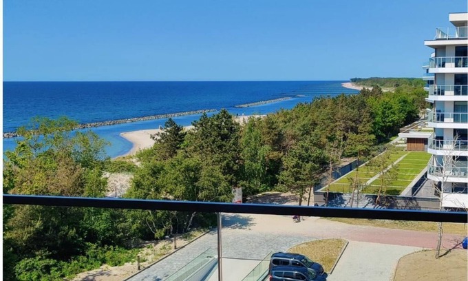 Darlowko Apartamento | Modern apartment with a beautiful sea view.