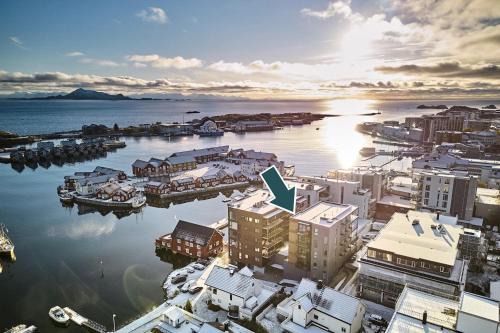 Svolvaer Apartamento | Modern apartment with balcony in the center of Svolvær