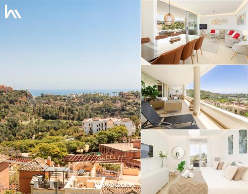 Benahavis Apartamento | Modern apartment, with large private terrace, BBQ and panoramic sea views, in Residencial Botanic, Benahavis