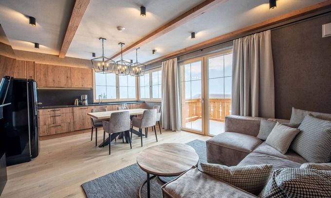 Hochkrimml Apartamento | Modern apartment with mountain view, sauna, and close to the slopes