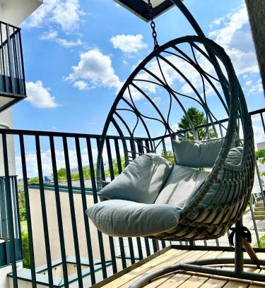 Liesing Apartamento | Modern Apartment with Terrace & Free Parking - Nearby Metro