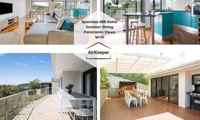 North Avoca Casa | Modern Beach Home / Stunning View / Great Garden