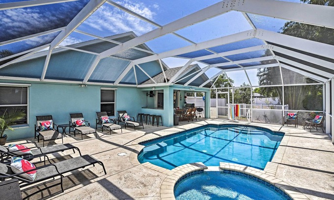 Beachwalk Isles Casa | Modern Beach Retreat w/ Pool, Hot Tub, & Patio!