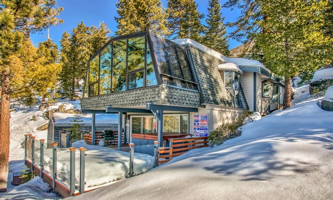 South Lake Tahoe Cabina | Cabina moderna, panorámica Lago Tahoe Vistas, pendientes @ Heavenly Ski, línea Cerca de Estado