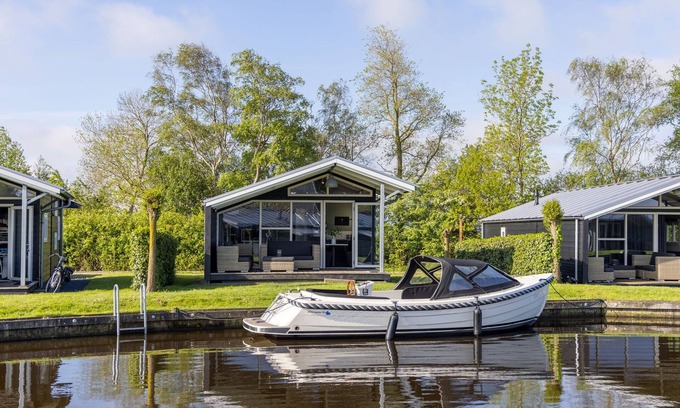 Terkaple Casa | Chalet moderno cerca del lago Sneek