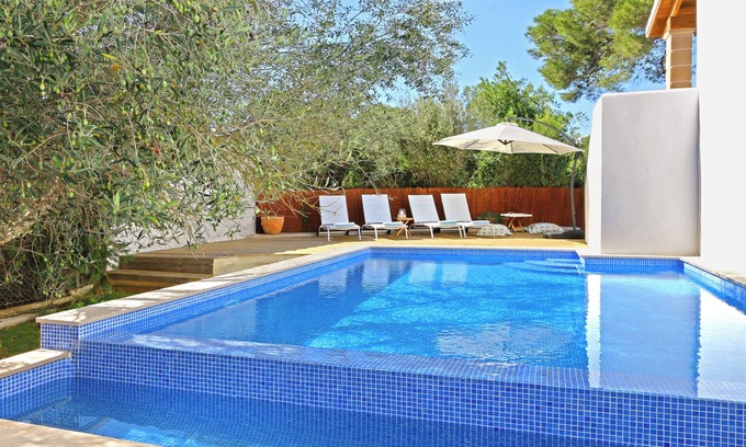 Son Baulo Casa | Chalet moderno: piscina privada, 2 terrazas, 700m de la playa, zona residencial