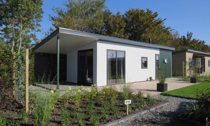 Bovenkarspel Chalet De Esquí | Chalet moderno con lavavajillas en Markermeer