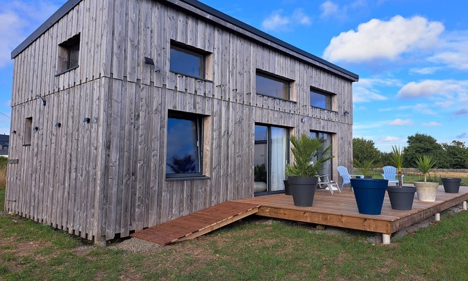 Plouhinec Chalet De Esquí | Modern chalet with sea view