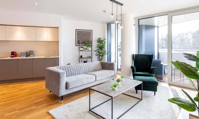 Turnham Green Apartamento | Modern Chiswick Apartment
