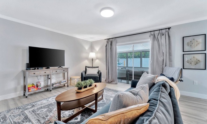 Dunedin Casa | 🔆Cabaña costera moderna🔆 Piscina, playas, cerca del centro de Dunedin