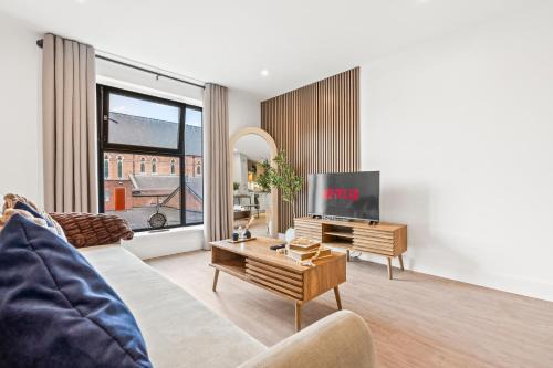 Bordesley Apartamento | Modern Cosy 1-Bed, Sleeps 6, Central, Netflix