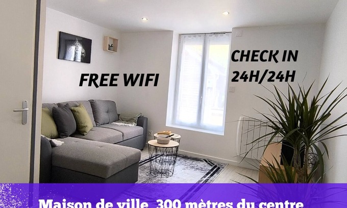 Bernay Casa | « Modern Cosy » Hyper Centre Bernay